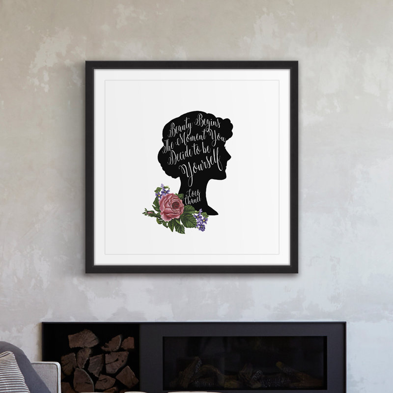 « audrey ii », reproduction d’art encadrée, H 18 po x l 18 po x P 1,5 po