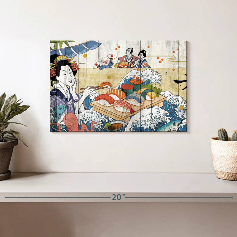 Yarlin Japanese Classic, 8" H x 12" W