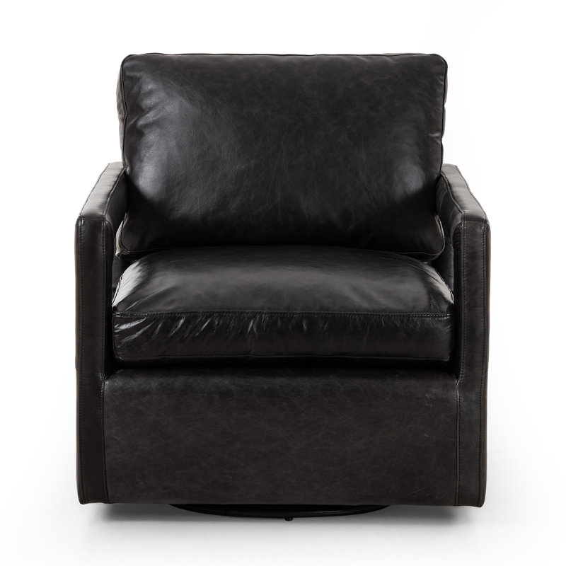 Olson Swivel Armchair, Sonoma Black