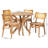 Aylinn 4 - Person Four Leg Dining Set