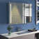 Hatboro 80cm x 60cm Surface Mount Mirror Cabinet with LED Lighting