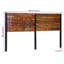 Headboard Solid Wood Reclaimed And Iron-766766693