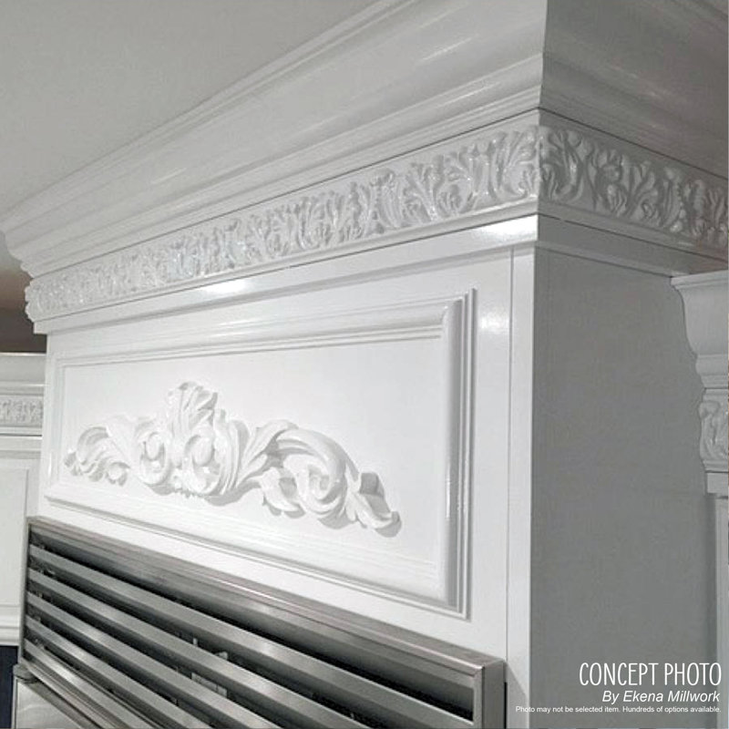 Swindon 4'' H x 94.5'' W x 0.375'' D Urethane Pierced Moulding