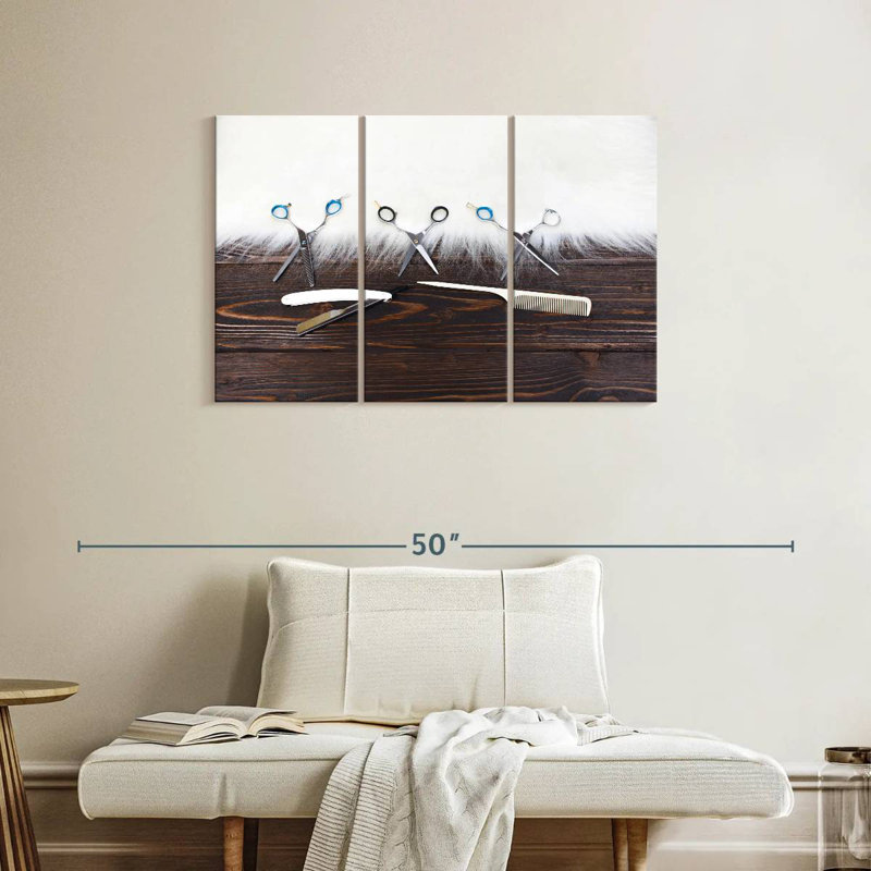 Ensemble de coiffeur Shuttleworth, H 24 po x l 38 po