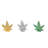 Pot Leaf Bling Sculpture - Green-104447583