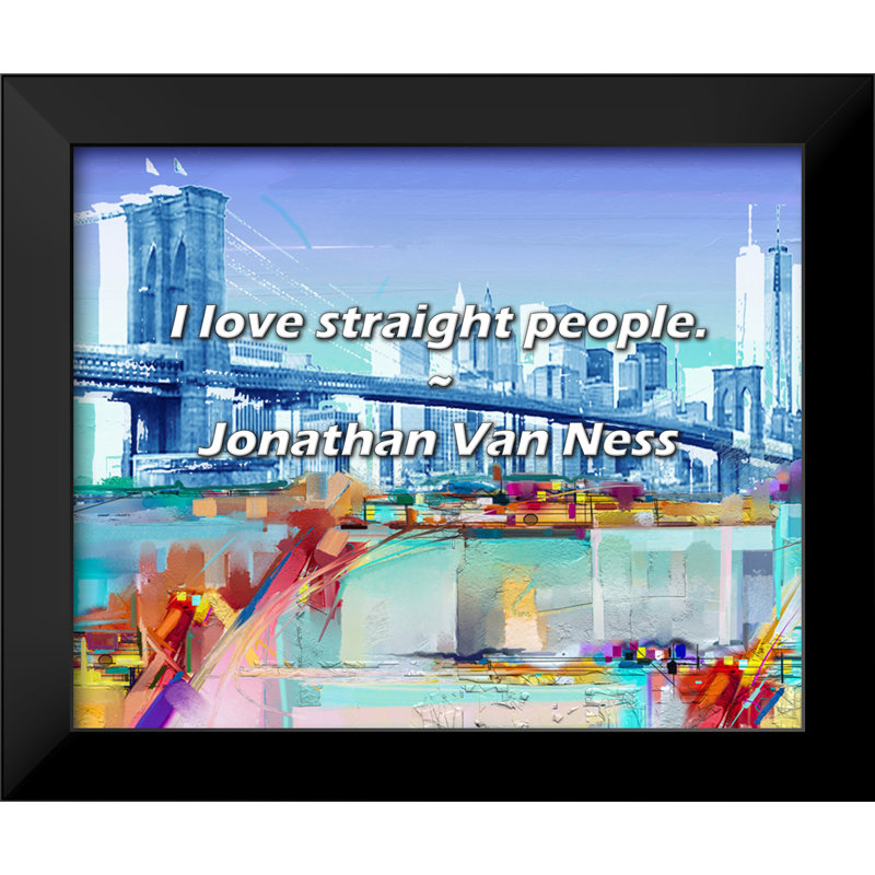 Jonathan Van Ness Quote: I love straight people.