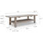 Solid Wood Coffee Table