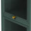 Armoire de porte moderne en verre à trois niveaux avec rangement à quatre niveaux, pour le hall d'entrée, la salle de bain et la salle à manger-2124131591