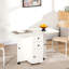 Louima Folding Dining Table for 4-6 on Wheels-1343722318