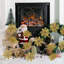 12 fausses fleurs de Noël à motif de poinsettias scintillants-1614467539