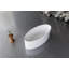 Baignoire autoportante en acrylique 67 po. X 31,4 po.