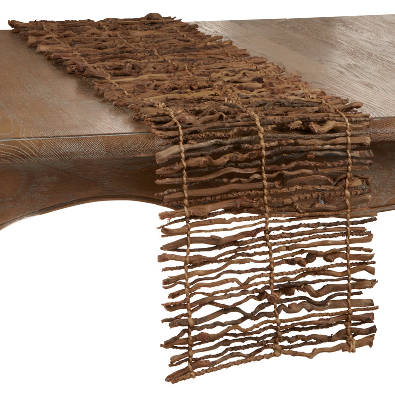 WadsworthTable Runner, Dark Brown