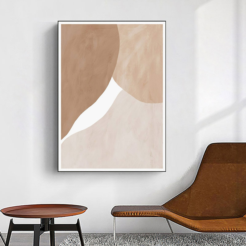 Ediel Abstract Circle On Canvas Painting