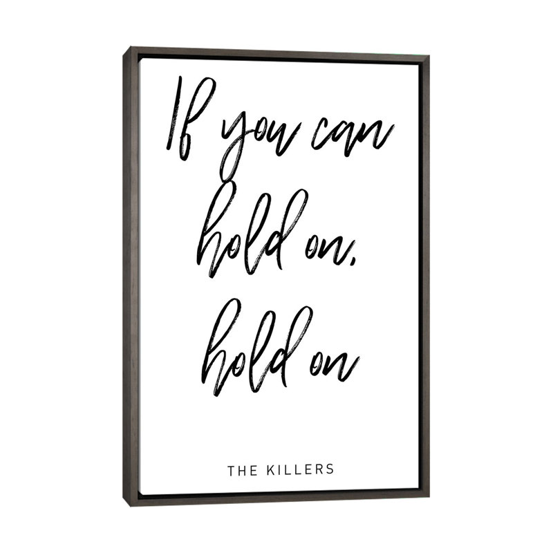 All All Things I'm Done - impression d'art textuel, H 26 po x l 18 po x P 1,5 po, Toile avec cadre gris, Pas de tapis