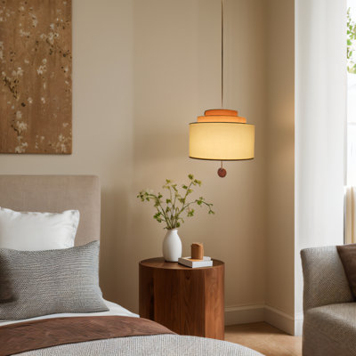 LAMPE PENDENTIF LOVE LETTER - Rose