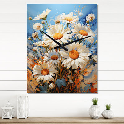 Bamber - Daisies Wall Clock