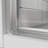 32 In. Wide Bi - Fold Pivot Glass Shower Door With Hardware, Easy Installation, And Pollution Coating 33 Inches Aluminum Frame, Reversible Water Stain Resistance-124897866