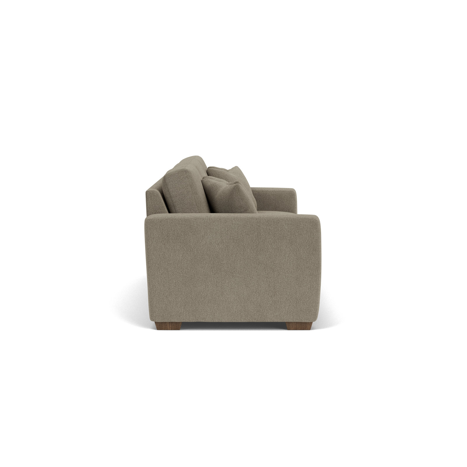 Anaiza 104'' Upholstered Sofa, Dark Gray Polypropylene/Olefin, 37" H x 104" W x 41" D