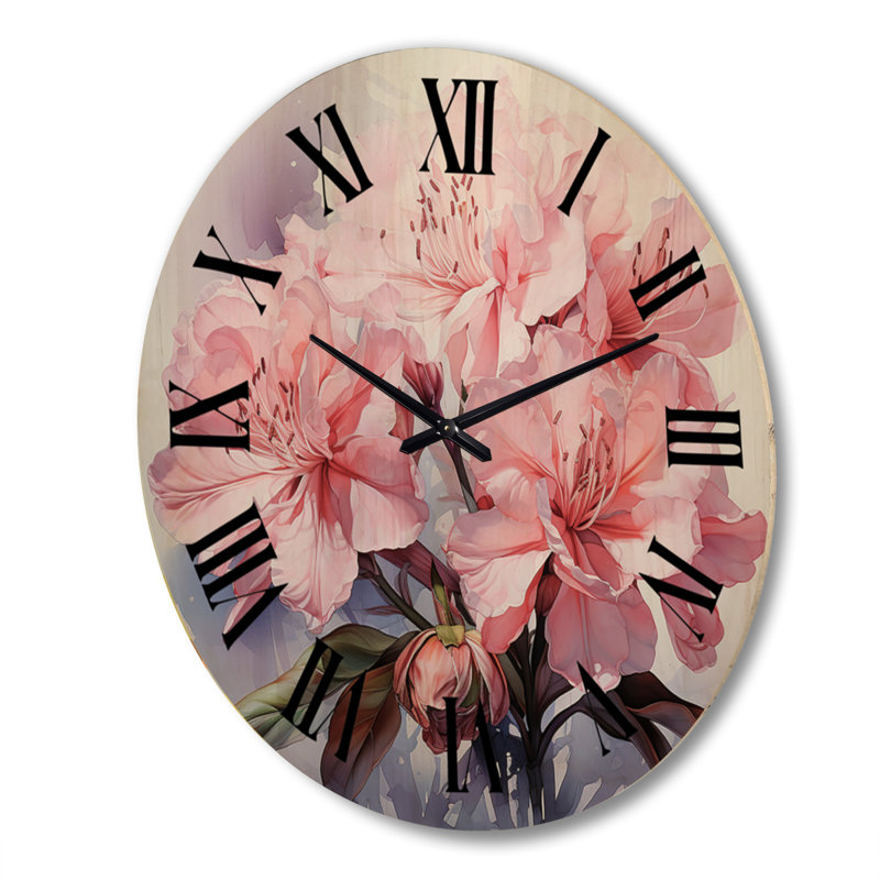 Horloge murale en bois massif nazrol, Très grand