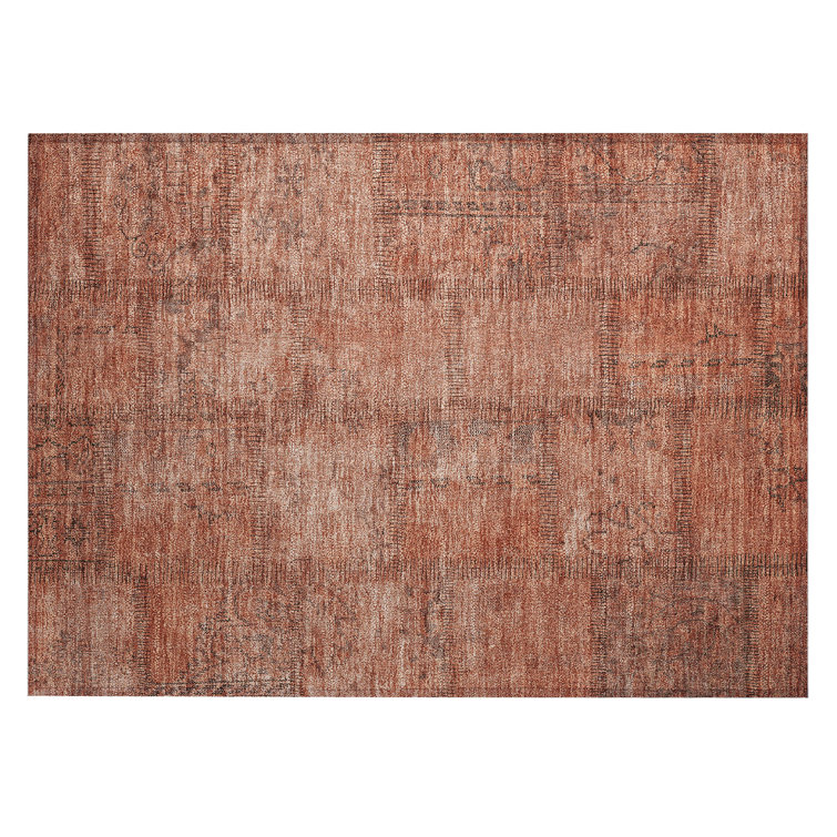 Mekya Flatweave Patchwork Indoor / Outdoor Rug