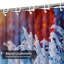 Rideau de douche avec 12 crochets Winter Pine-1281648339