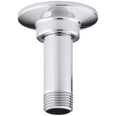 Mastershower Straight Ceiling-Mount Showerarm and Flange