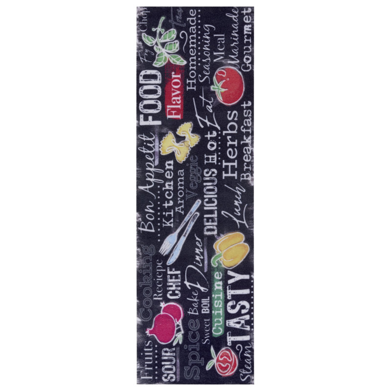 "Cook & Clean" Kitchen Runner