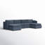 Canapé modulaire rembourré 146,5 po Winfree-1503913934