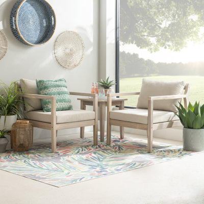 Amina Acacia Outdoor Lounge Chair