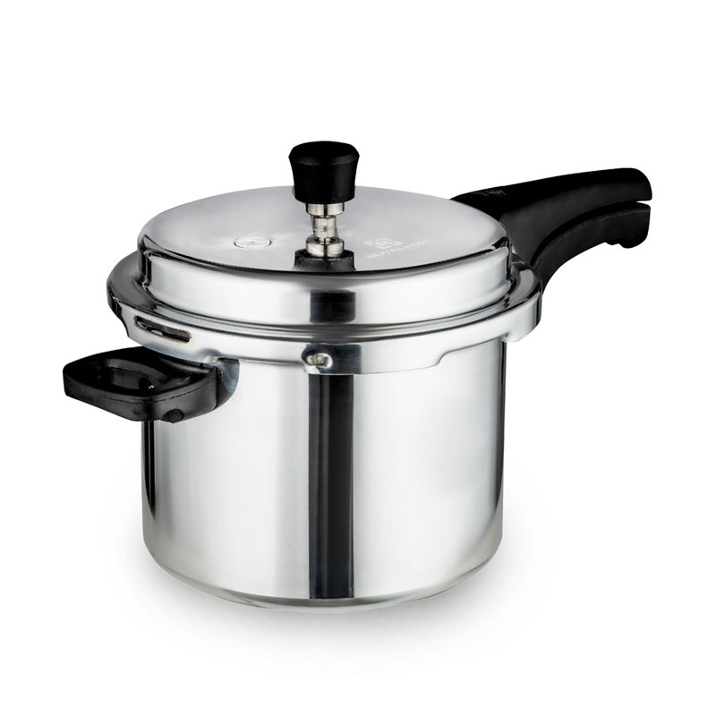 ROYALFORD Pressure Cooker Lightweight Aluminium Casserole Stock Pot Kitchen Catering, 7.5 L