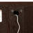 Timeless Display Holder With Adjustable Shelves And Antique Case Cherry Finish