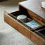 Table basse moderne en bois massif rectangulaire-809412148