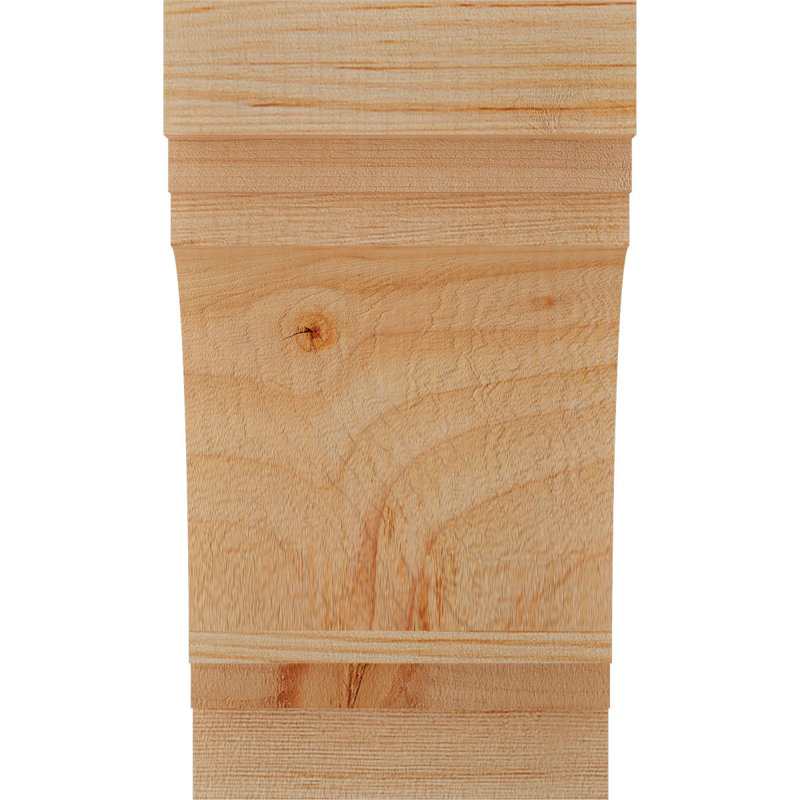 Sapin Douglas, corbeille lisse Pescadero, l 5 1/2 po x P 6 po x H 10 po, H 10 po x l 5,5 po x P 6 po, Sapin de Douglas, Lisse