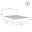 Lit plateforme tapissier Eterna-108606779