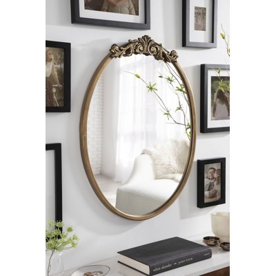 Damiere Oval Wall Mirror