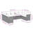 Vidaxl Garden Sofa Set-114237224