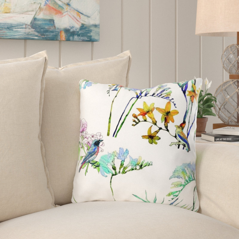 Coussin décoratif Conor, Microsuède, Intérieur
