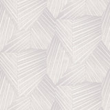 Elle Decoration Elle Decor Geometric Triangle Design 3D Embossed Glitter/Shimmer 33' L x 21" W Wallpaper Roll