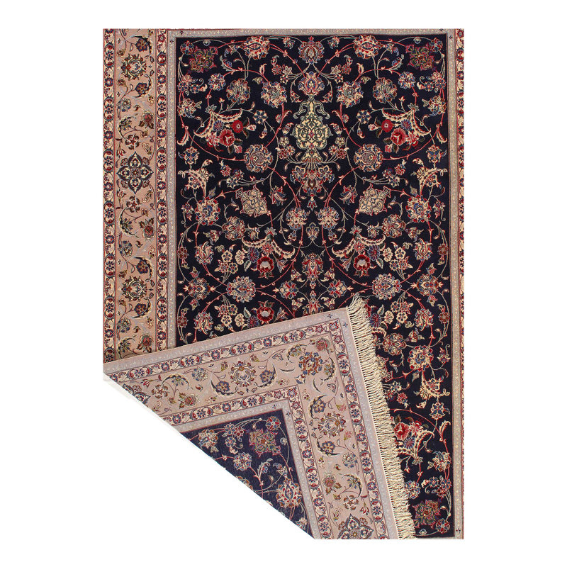Persian Isfahan One-of-a-Kind 6'8" X 10'1" Area Rug