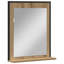 Bathroom Mirror 50 X 12 X 60 Cm Engineered Wood-1884026633