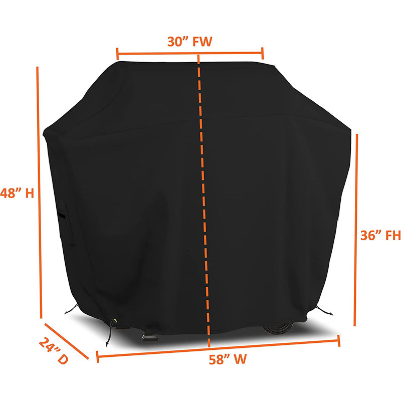 Blue Elephant Grill Cover, 121.9cm H x 147.3cm W x 61cm D