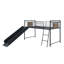 Lit mezzanine simple avec glissade Tisbury