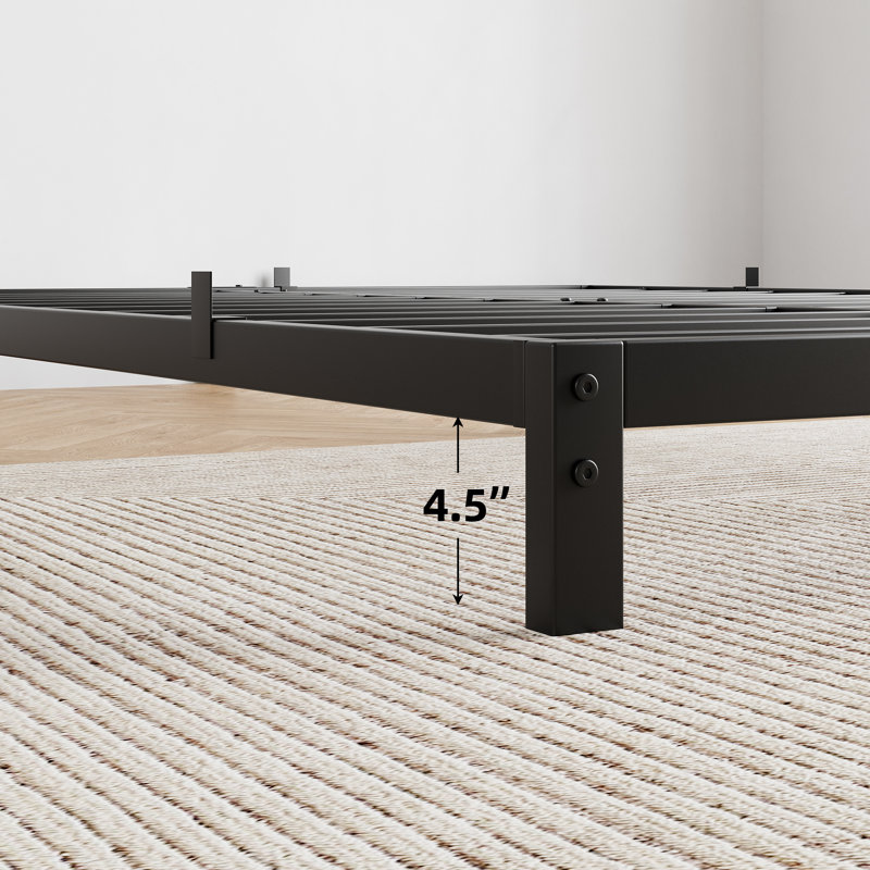 Bed Frame, 6'' H X 75.2'' W X 39'' L
