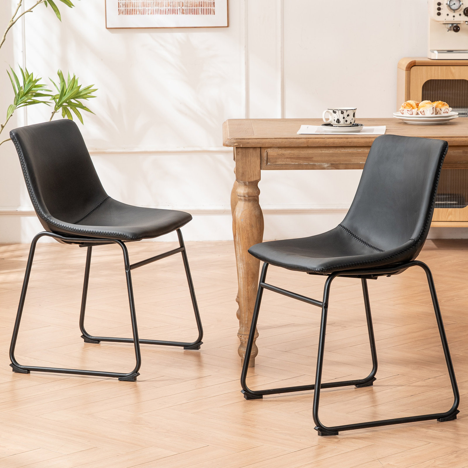 Anke Dining Chair, Black