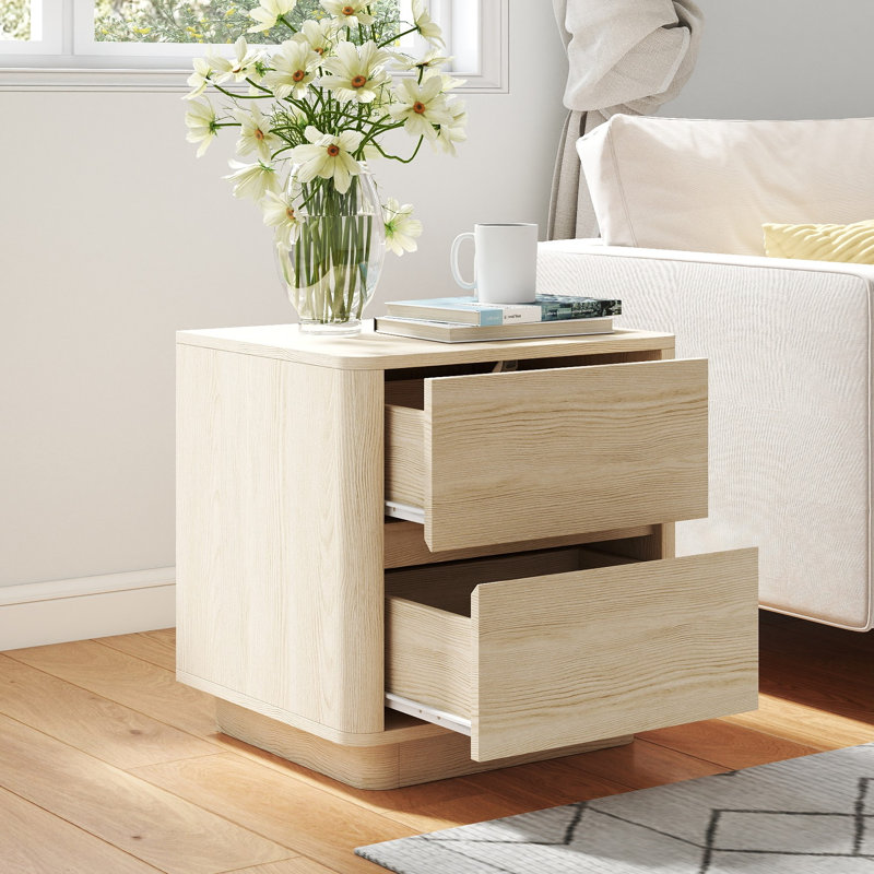 Table de chevet moderne avec tiroir 18,9 po Monterrey, Individuel