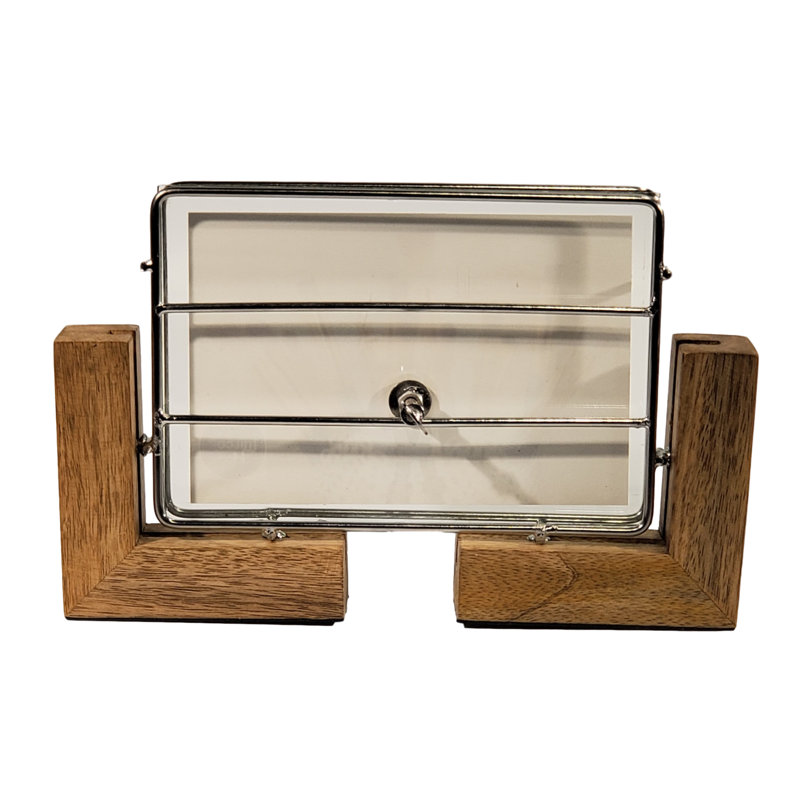 Clear Metal Picture Frame