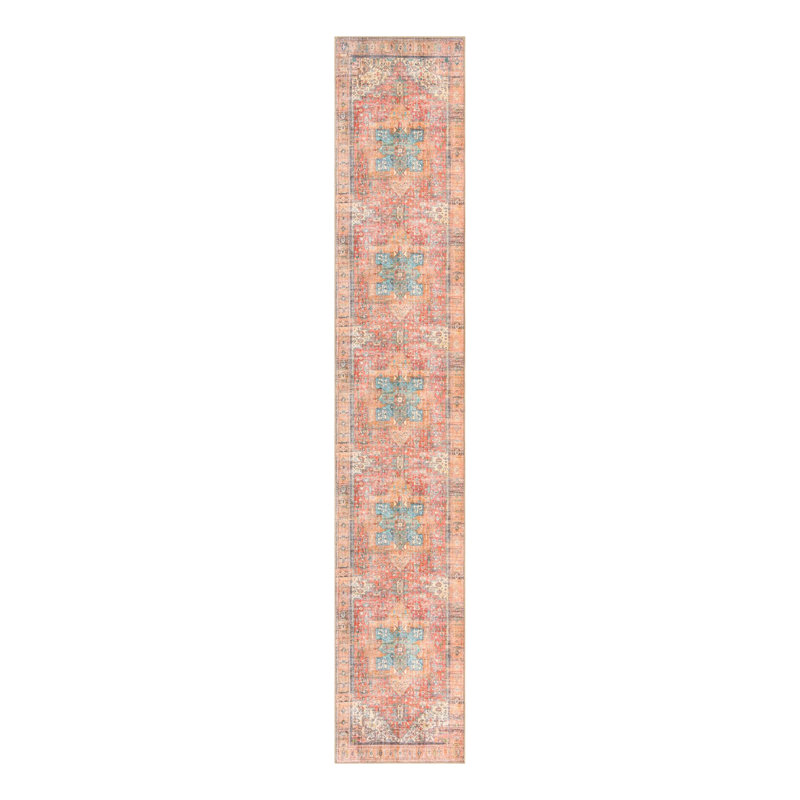Chenille Geometric Indoor Rug, Runner 2'6" x 14'1"