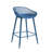Caraballo Crippen 26" Counter Stool with Low Ergonomic Back for Indoor or Outdoor with Metal Legs and Footrest-240848591