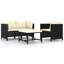 Canapé de patio carré de 23,6 po de large avec coussins Nisse-1897094434-1914329924