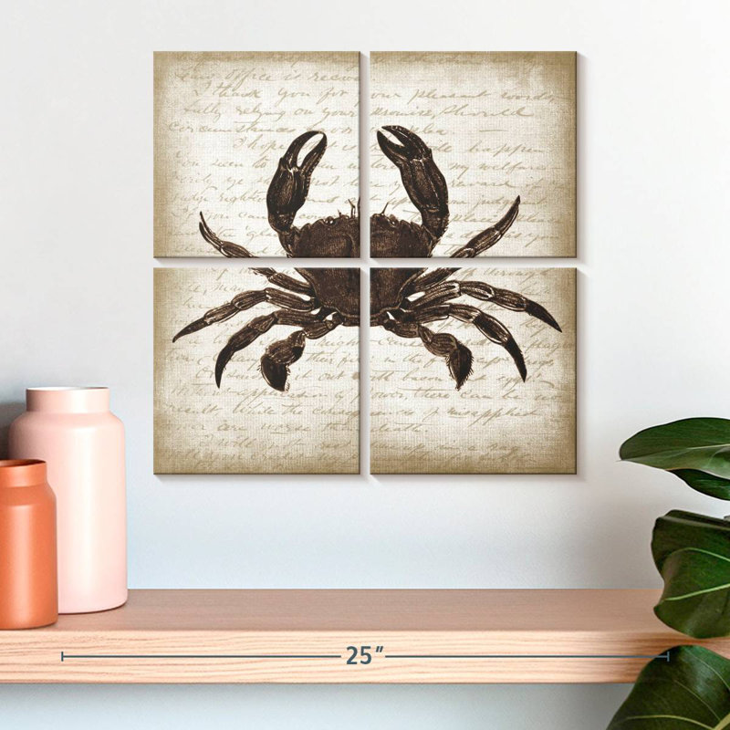 Crabe Brampt II, H 18 po x l 18 po